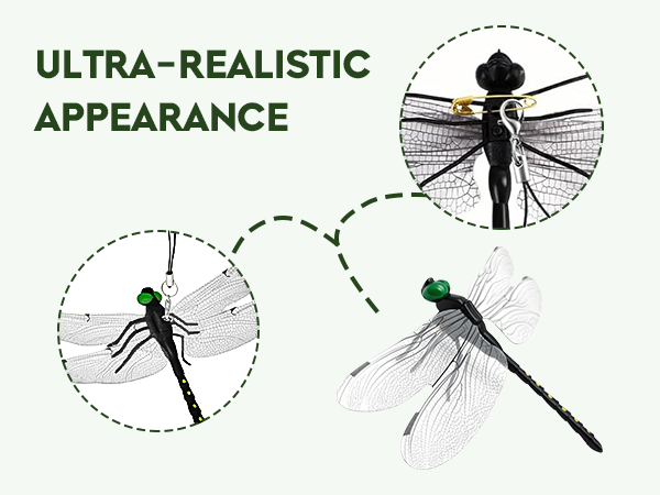 Artificial Dragonfly Clips