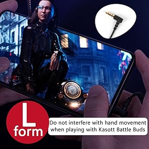 KASOTT Battle Buds Pro in-Ear Gaming Headset