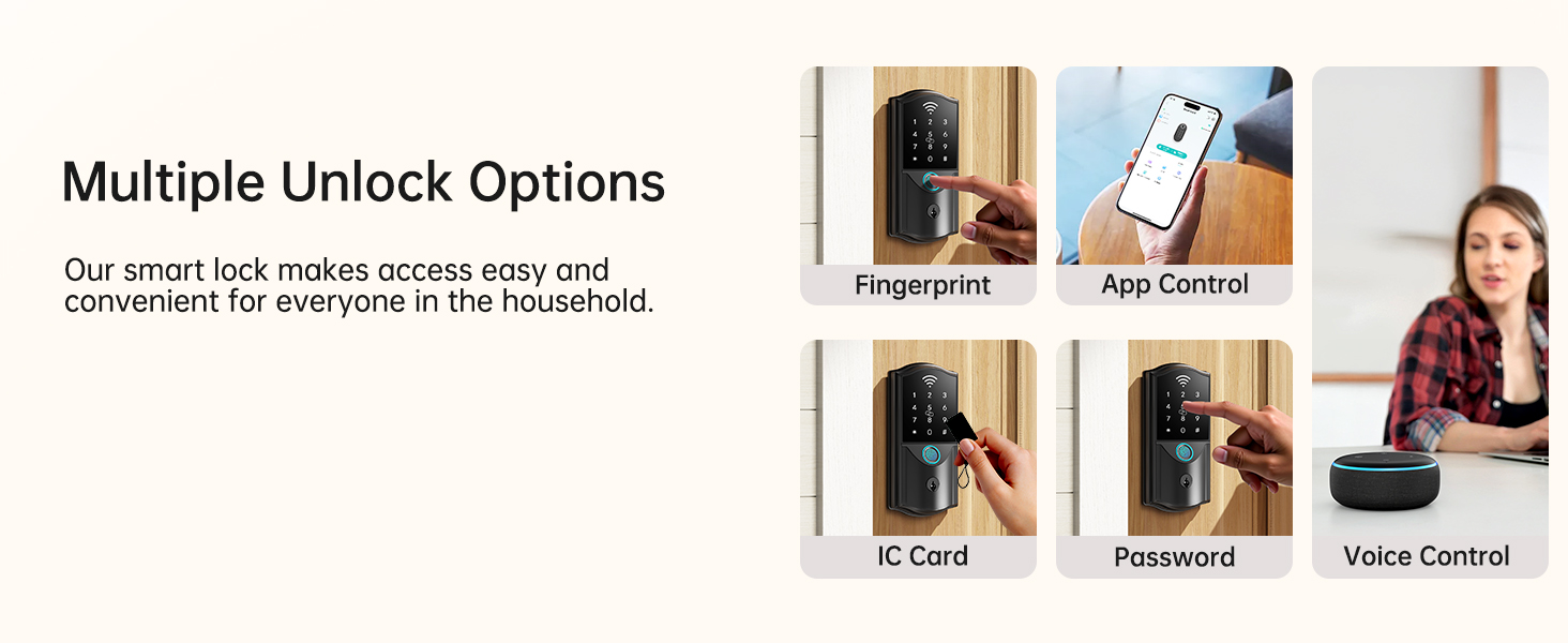 Multiple Unlock Options