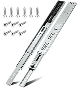 10 Pairs | Soft Close Drawer Slides 22 inch, HBL’ Heavy Duty Cabinet Drawer Slides Replacement - ...