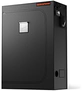 Spider Farmer 4.6x2.3x6.6 Grow Tent Pro-Grade, 55"x28"x80", with Observation Window and Floor Tra...