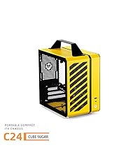 Mechanic Master Cool Cube Series C24 Mini-ITX Case/Alumium/Steel/GPU Length Within 245mm, SFX/L PSU ...