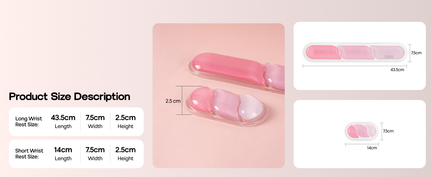 EPOMAKER CloudGel Wrist Rest for Keyboard and Mouse