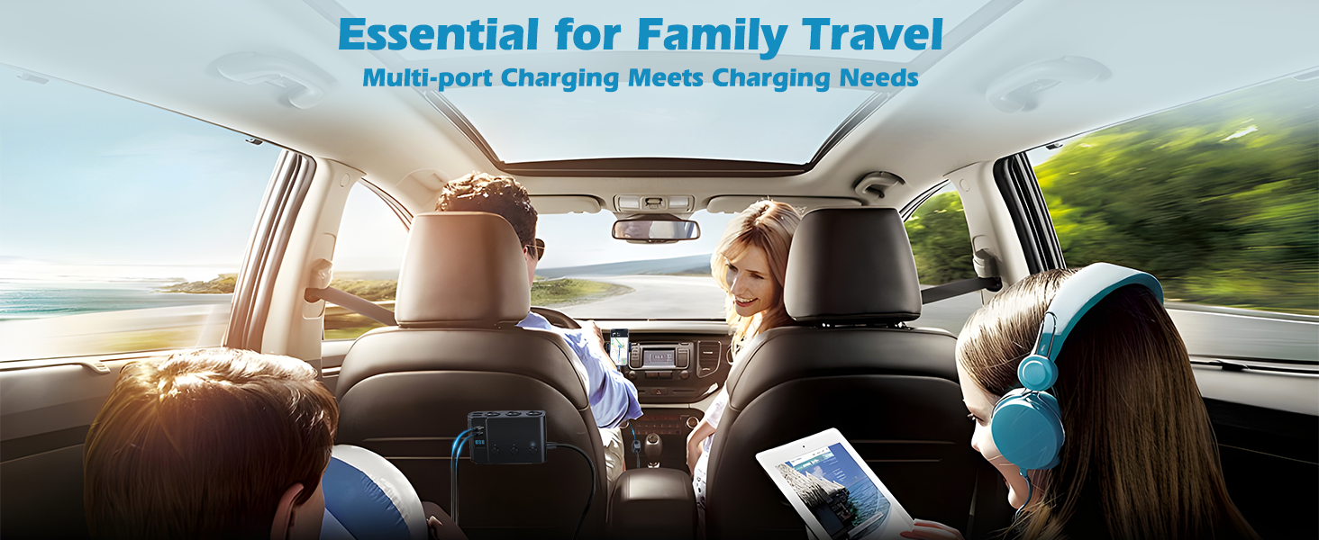 multi-port car phone charger