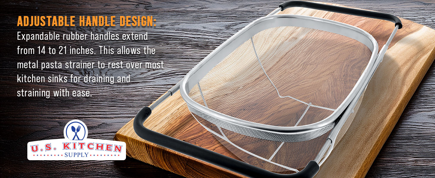 fine mesh rinse food prep cooking utensil accessory dishwater multifunction versatile convenient