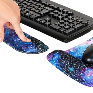 Slow-Rebound Memory Foam Provides Comfortable and Elastic Support To Wrist