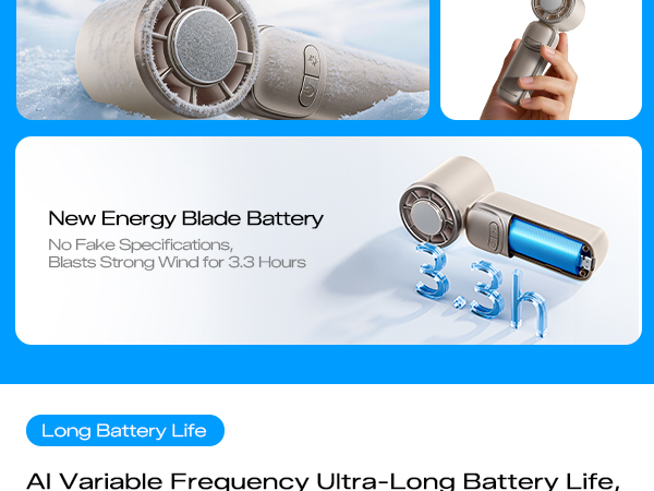 rechargeable fan portable