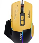 Yellow Gaming Mouse