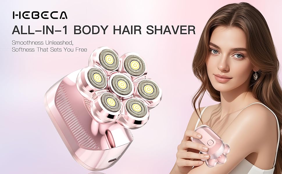 electric razor for women 7D Floating Magnetic Shaver Head