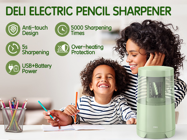 Deli Electric Pencil Sharpener