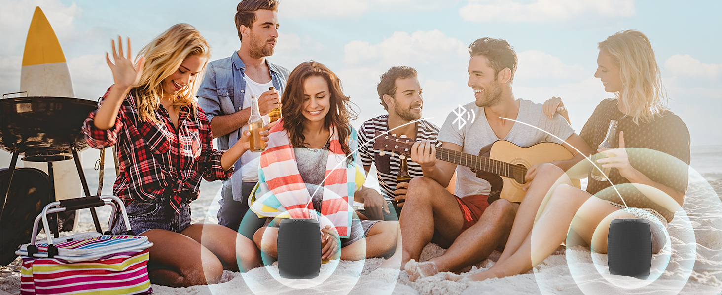 TRUE WIRELESS STEREO Dual Speaker Pairing