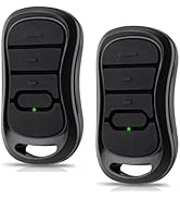 2 Pack Genie Garage Door Remote G3T-R G3T-BX Keychain Fob, 3-Button Intellicode, Compatible with ...