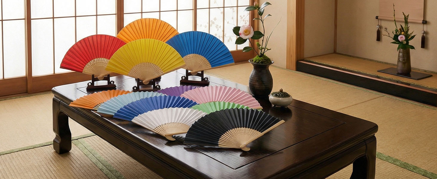 Paper Folding Hand Fans