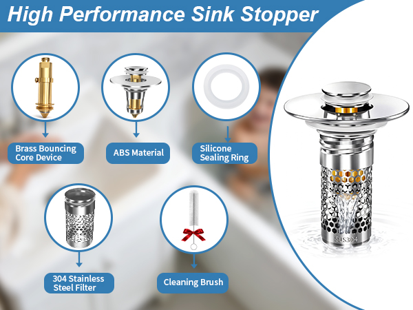 bathroom sink stopper