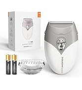 TOUCHBeauty 2025 Upgrade Electric Shaver for Women, Razor Cordless for Silky &amp; Smooth Skin, Wet/D...