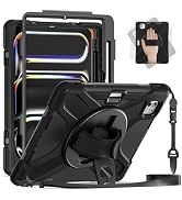 Batianda Case for iPad Pro 13-inch 2025 M5 2024 M4 Chip Heavy Duty Rugged Durability Silicone Tab...
