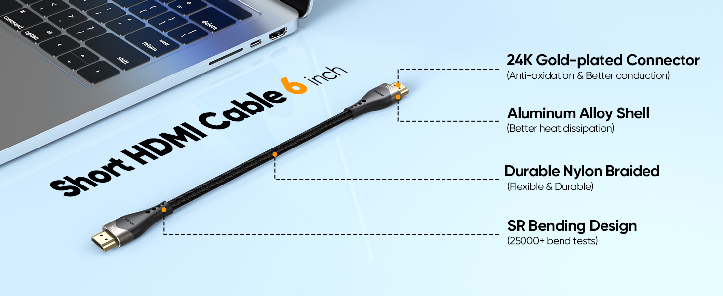 durable hdmi 2.1 cable