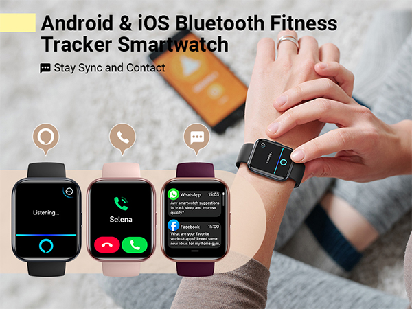 Bluetooth Smartwatch men Women