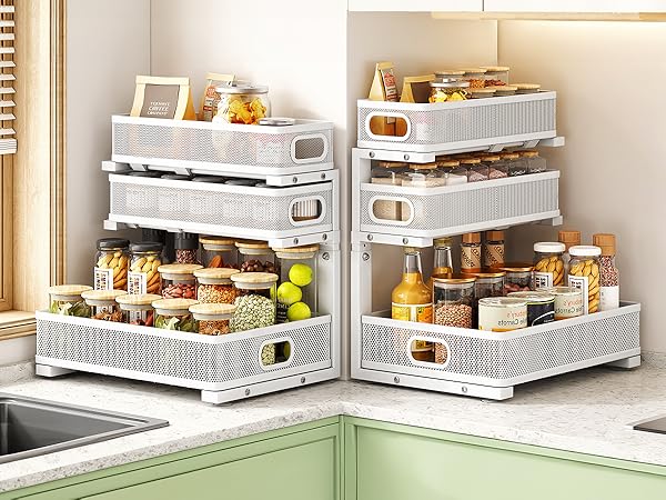3-Tier Pull Out Under Sink Organizer
