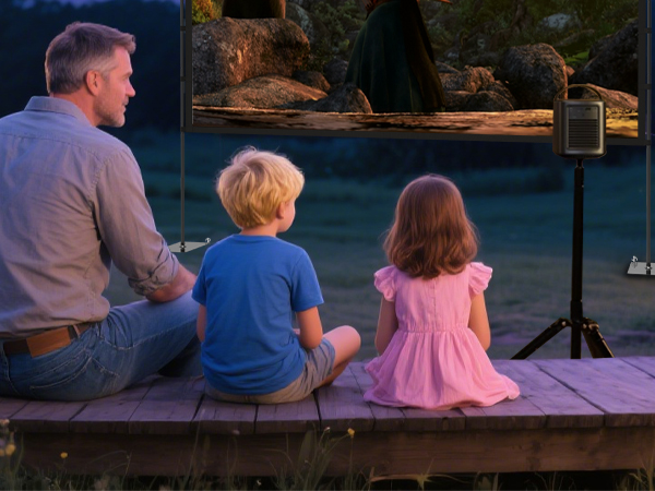 outdoor projector screen