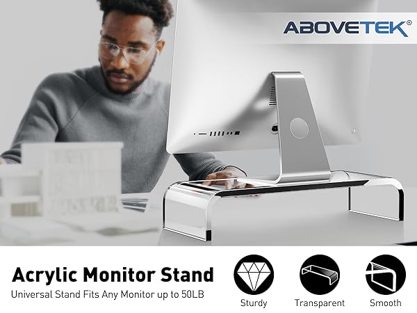 Acrylic Monitor Stand