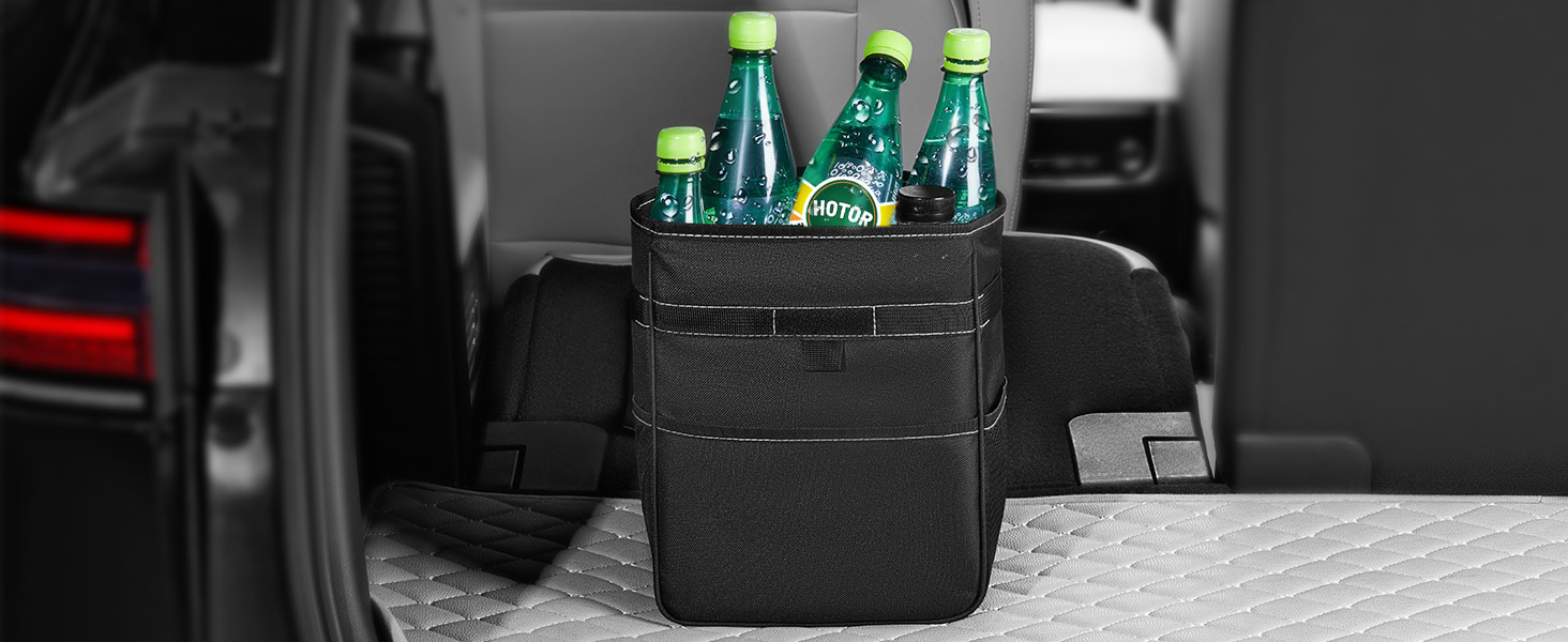 car trash can