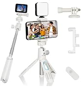 Ailight Mini Tripod Stand with Wireless Remote – Portable Selfie Stick &amp; Phone Tripod for iPhone/...