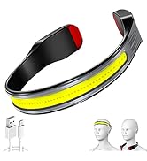 PINSAI LED Rechargeable Headlamp,Book Light for Reading in Bed, Neck Light,230°Wide Beam Head Lam...