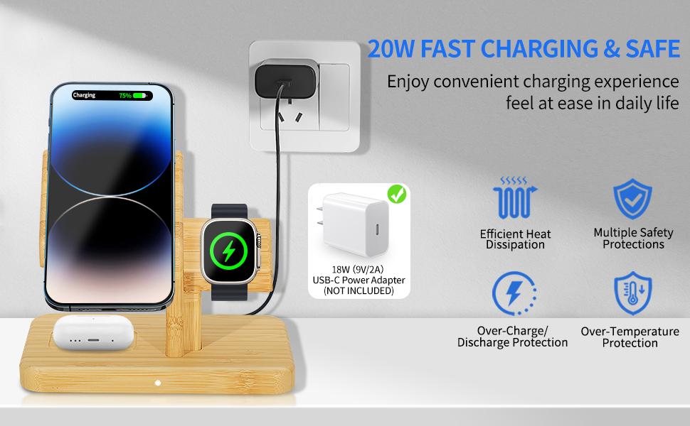iphone wireless charging stand