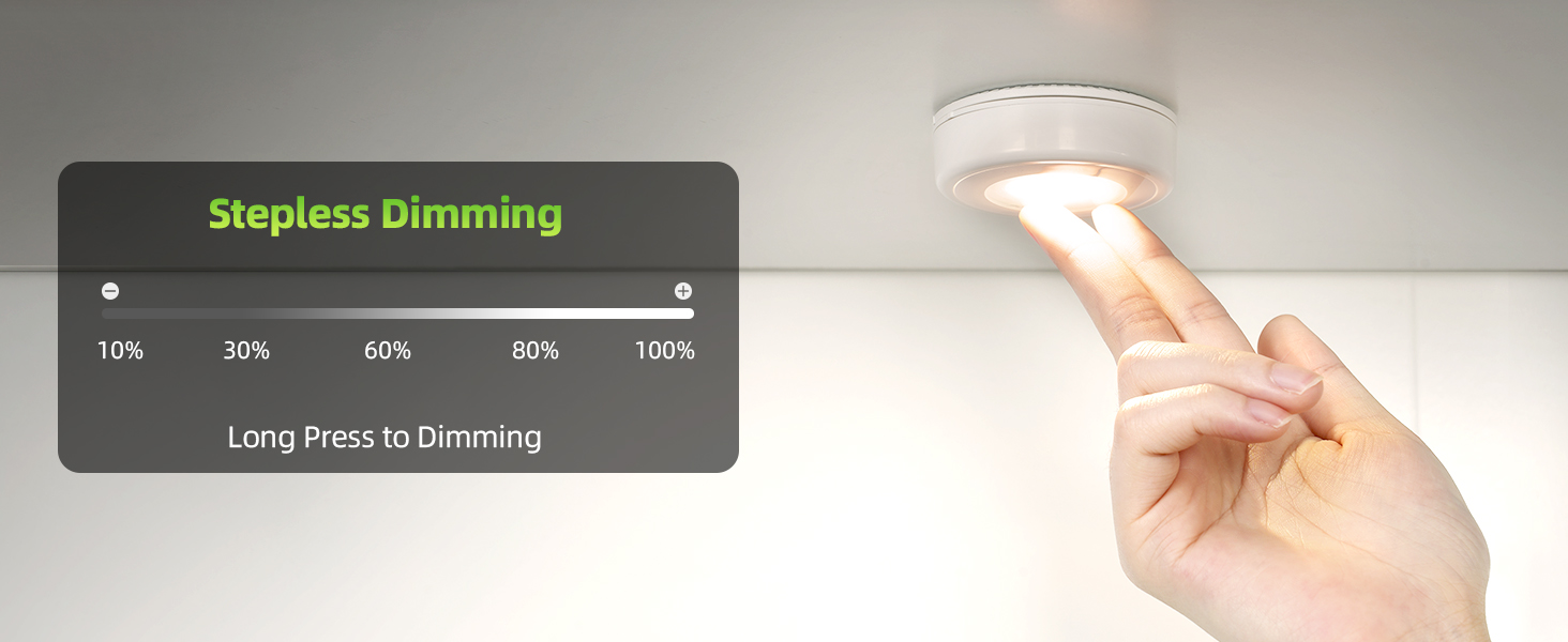 Rechargeable Puck Lights