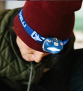 Foxelli LED Headlamp Flashlight for Adults &amp; Kids, Running, Camping, Hiking Head Lamp with White ...