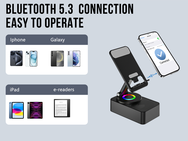 4-in-1 Bluetooth 5.3 Speaker