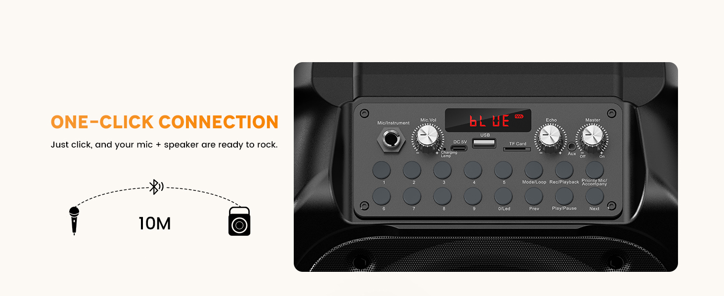 It is a customizable PA system.