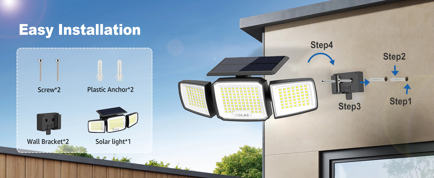 solar flood light