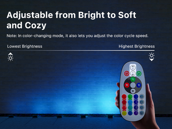 bright color floodlight