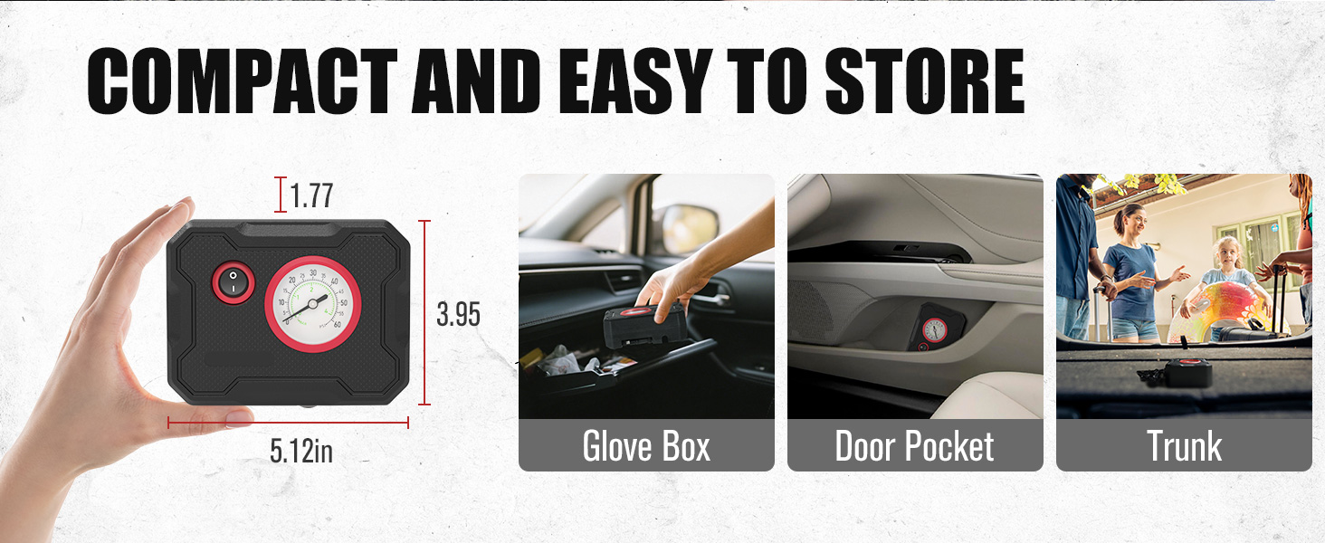 compact and easy to store