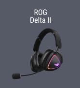 ASUS ROG Delta II Wireless Gaming Headset with Detachable Mic – Tri-Mode (BT, 2.4GHz, 3.5mm)