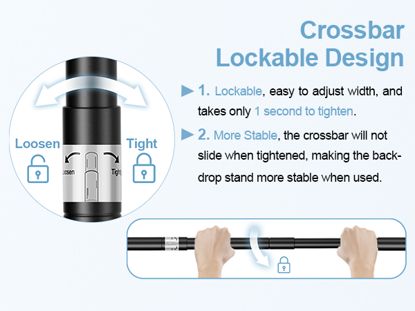 Lockable Telescopic Crossbar