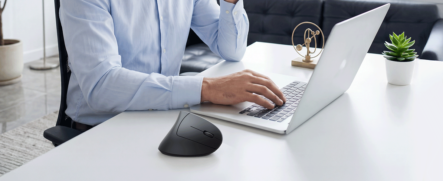 wireless ergonomic mouse