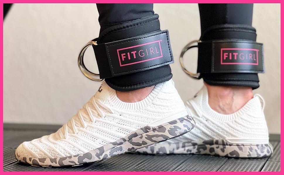 Ankle Strap for Cable Machines and Resistance Bands