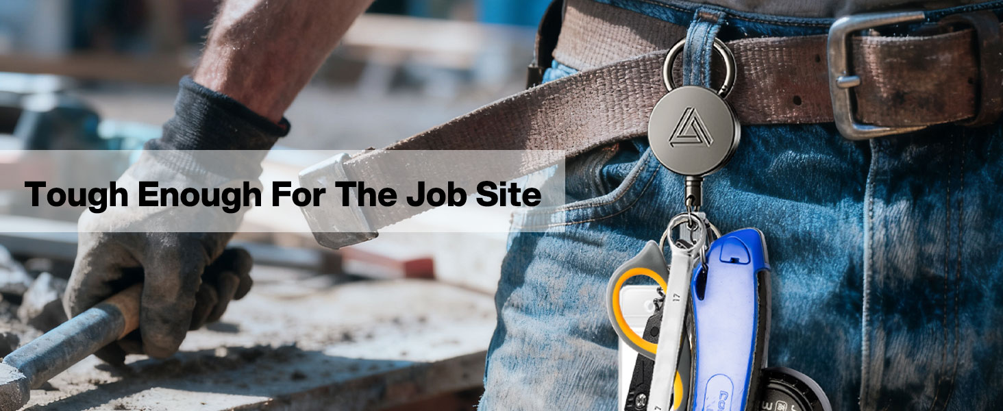 heavy duty badge reel