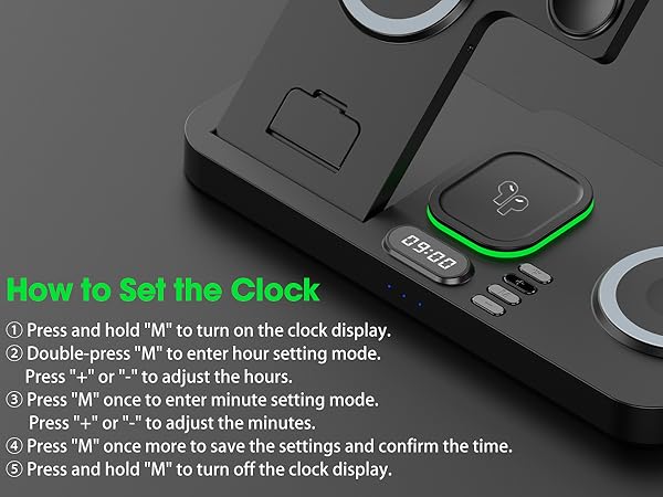 iphone charging station