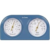 La Crosse 104-288BL-TBP Blue Analog Thermometer and Humidity Gauge