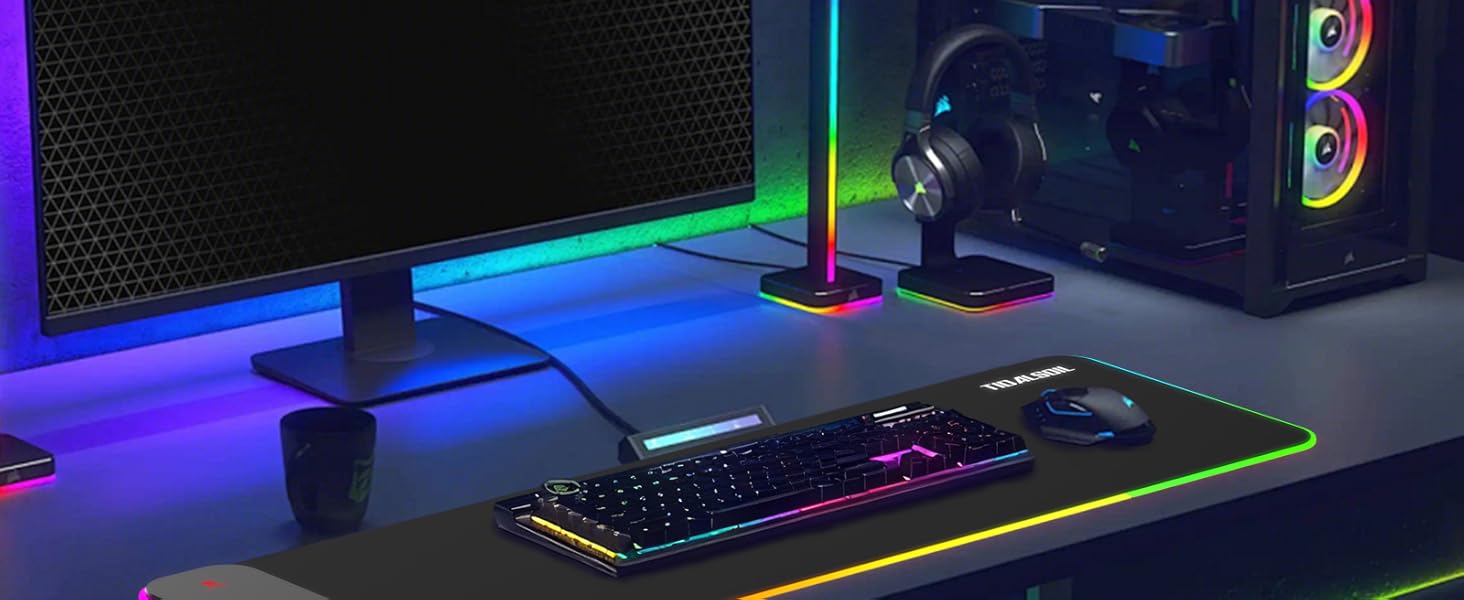 wireless charging mouse pad