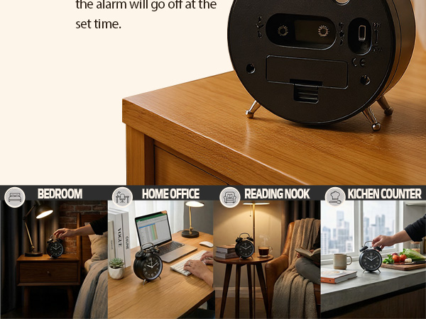 Twin Bell Alarm Clock