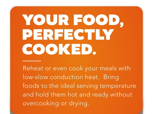 electric lunch box, your food, perfectly cooked