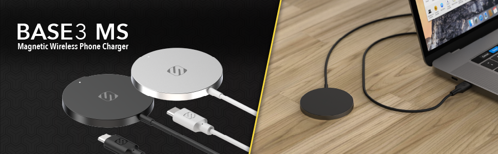 wireless charging puck, qi charger, apple magsafe 