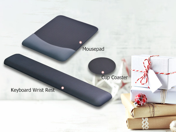 mouse pad with gel wrist rest
