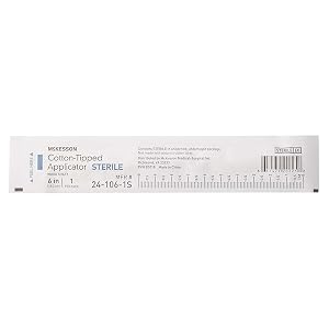 Close up of ruler on packaging