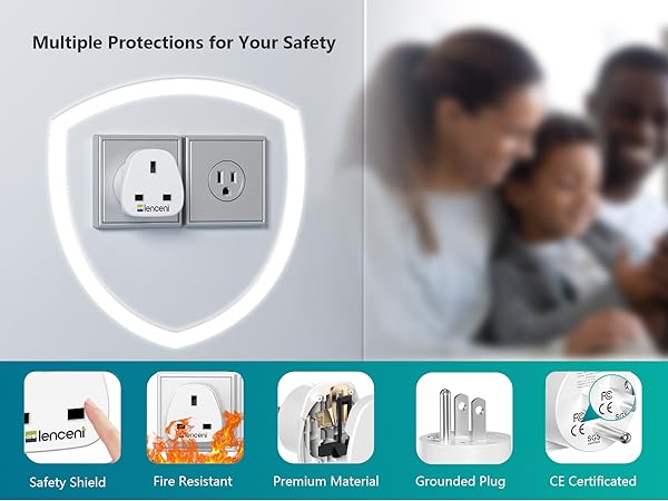 Multiple Protections for Your Safety